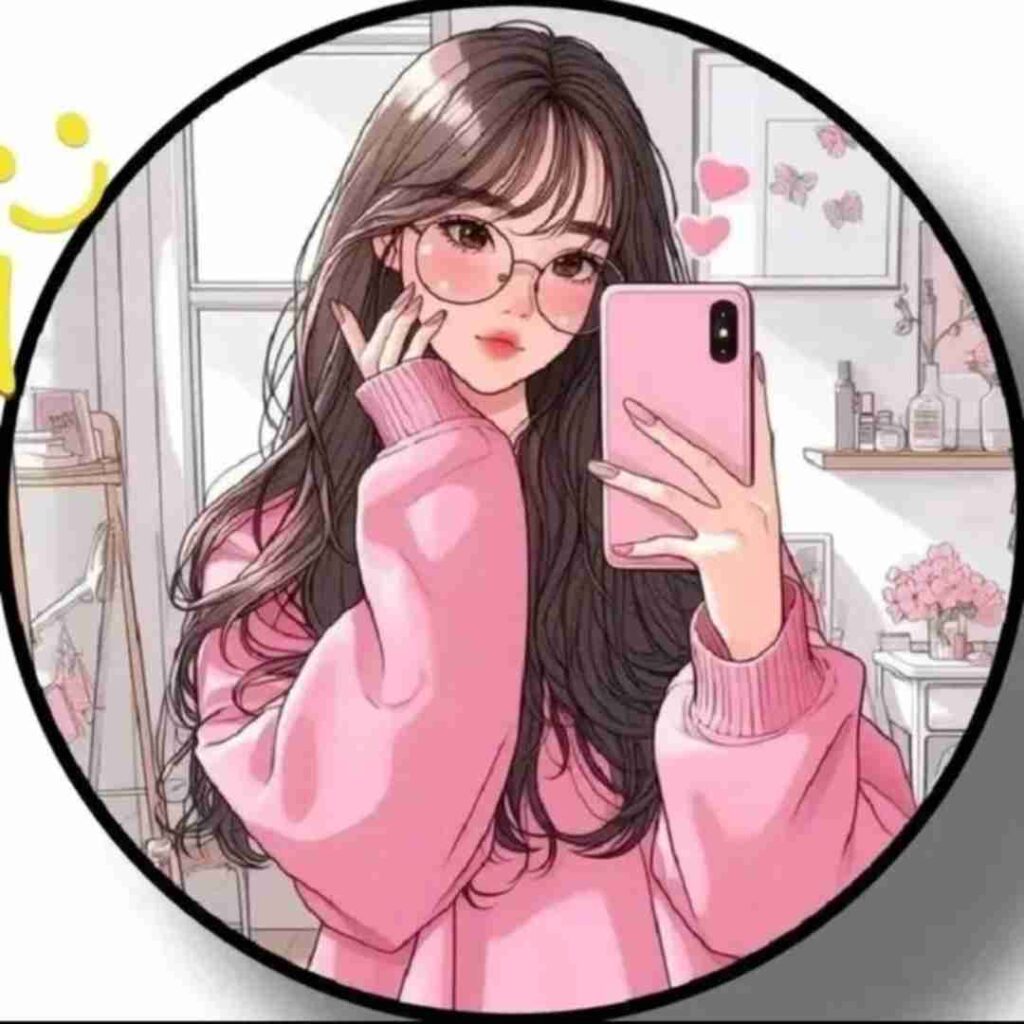 Aesthetic Anime Girl DP For Instagram Pics