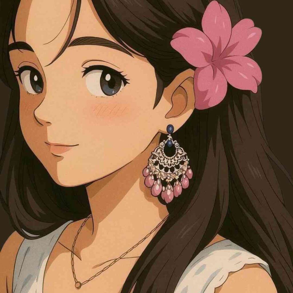 Aesthetic Anime Girl DP For Instagram Photos