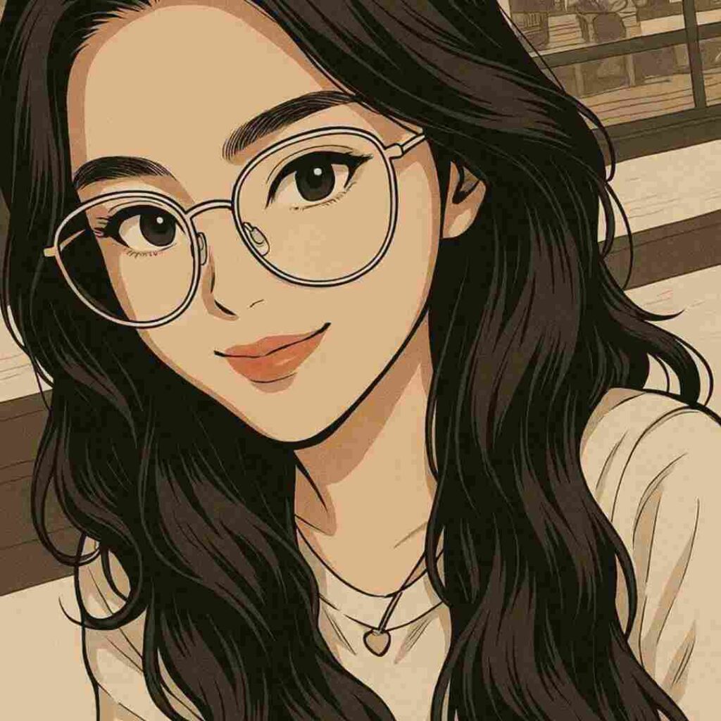 Aesthetic Anime Girl DP For Instagram Photos