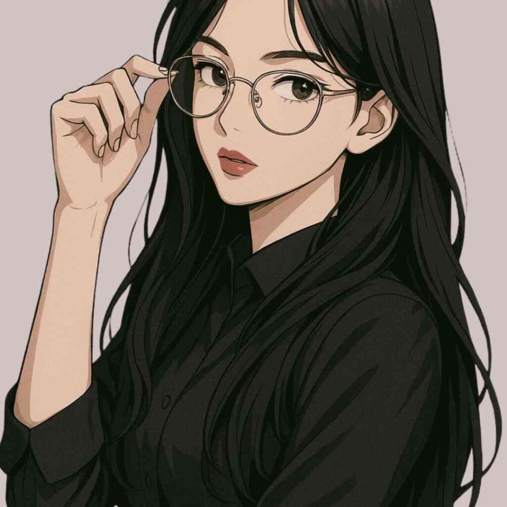 Aesthetic Anime Girl DP For Instagram Photos