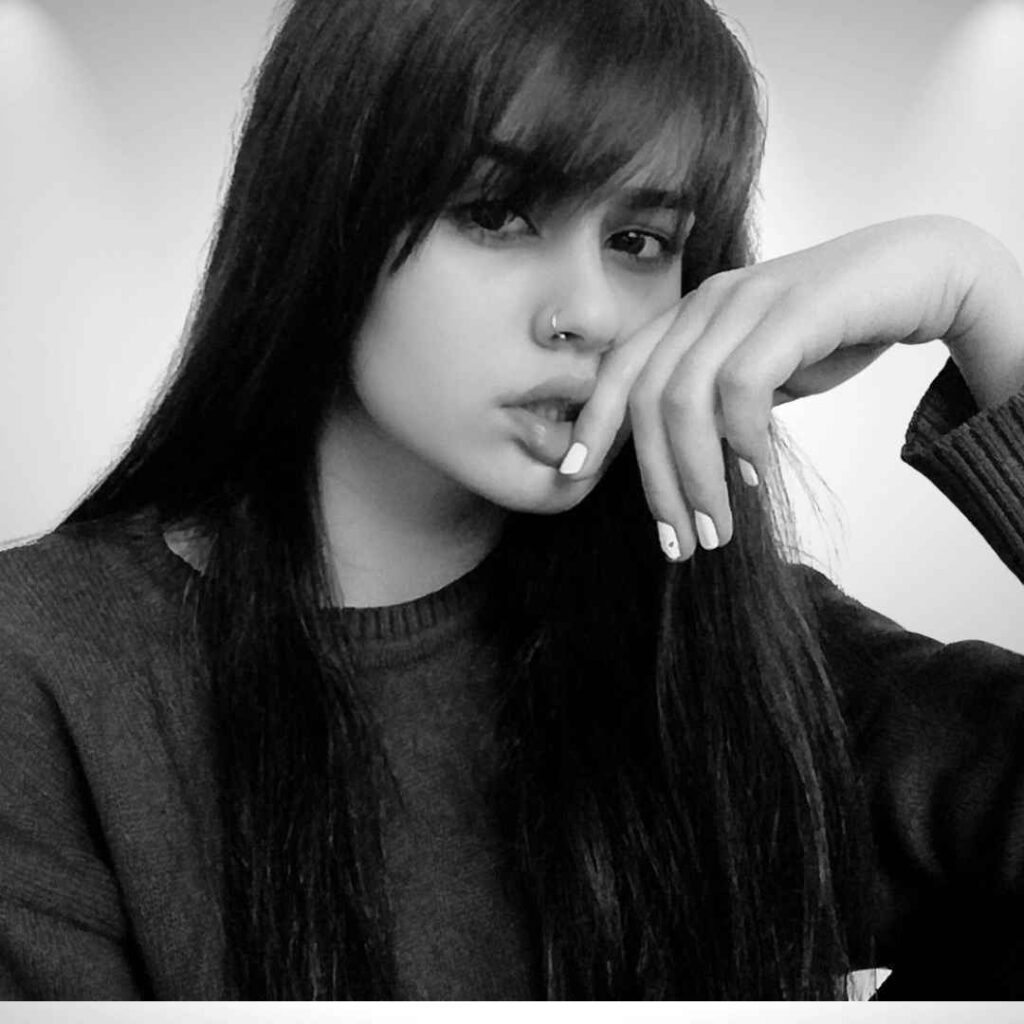 Alone Girl DP Black And White Photos