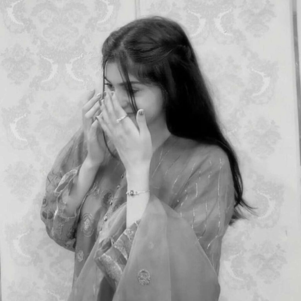 Alone Girl DP Black And White Images