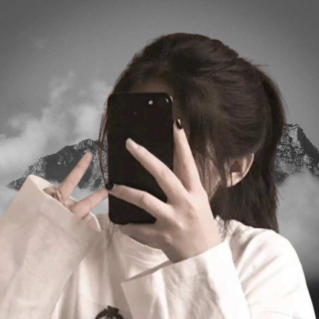 Alone Girl DP Black And White Images