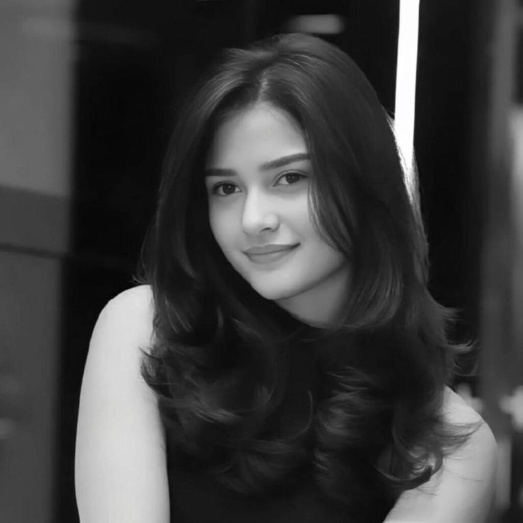 Alone Girl DP Black And White