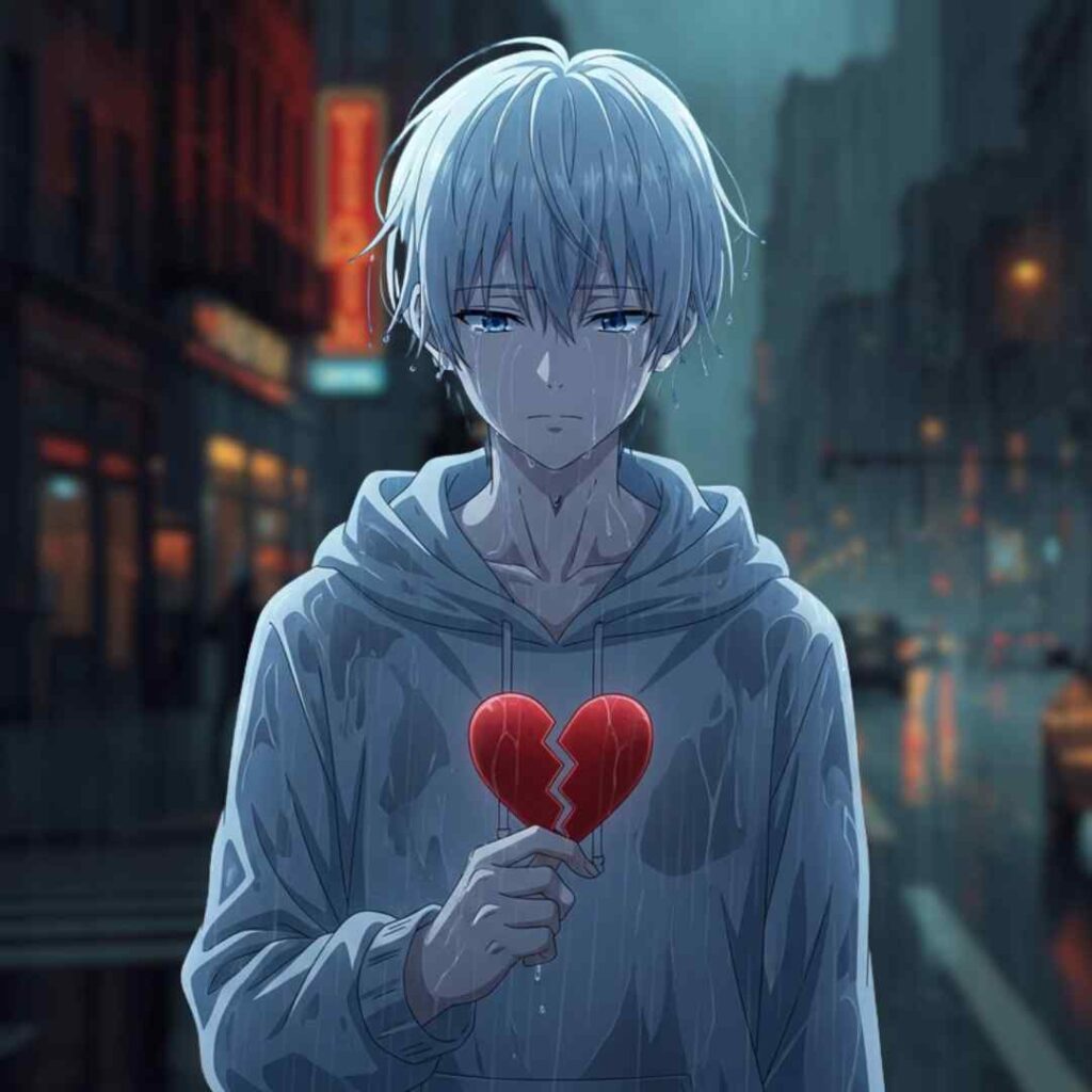 Broken Heart Alone Sad Boy DP