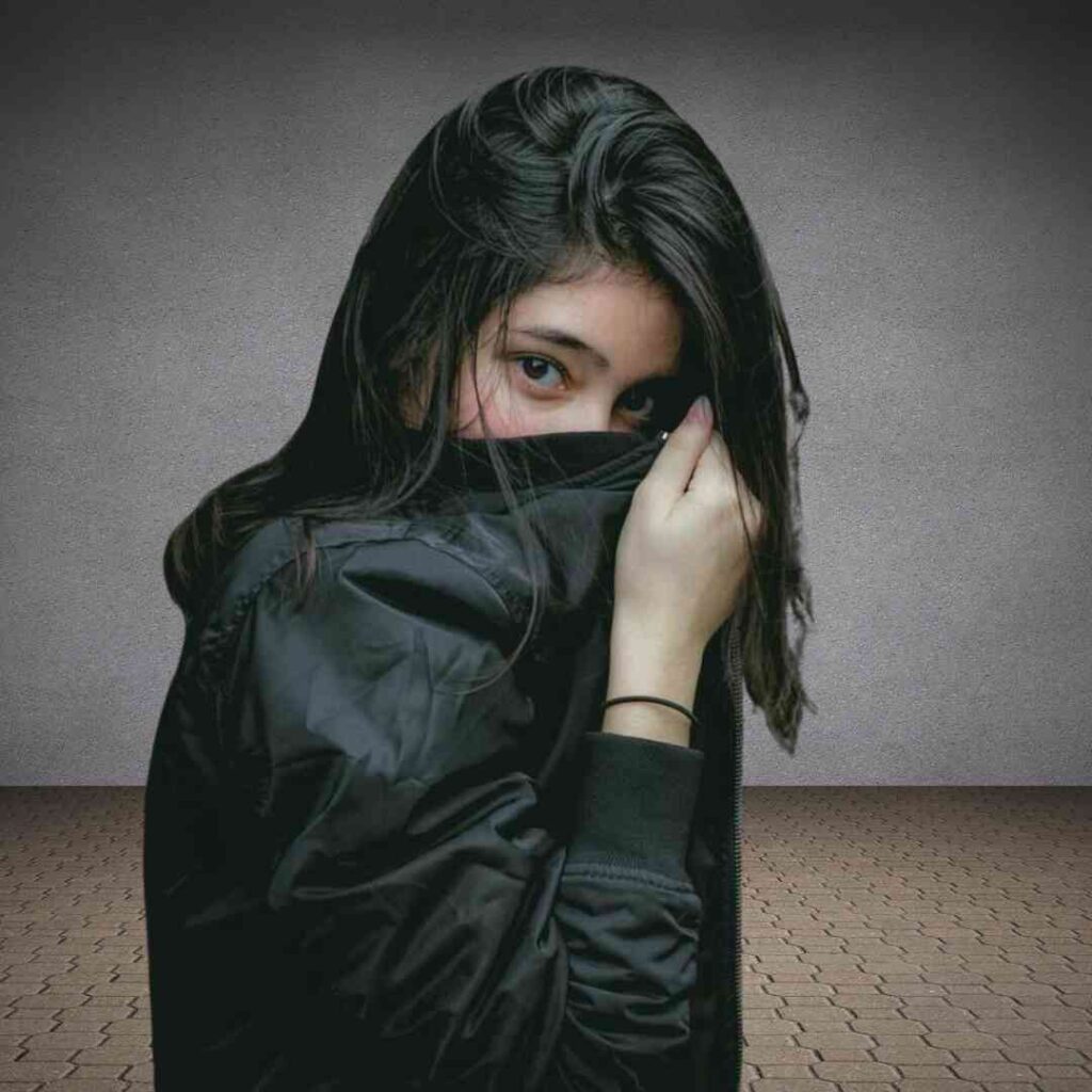 Dark Anime Girl DP Photos