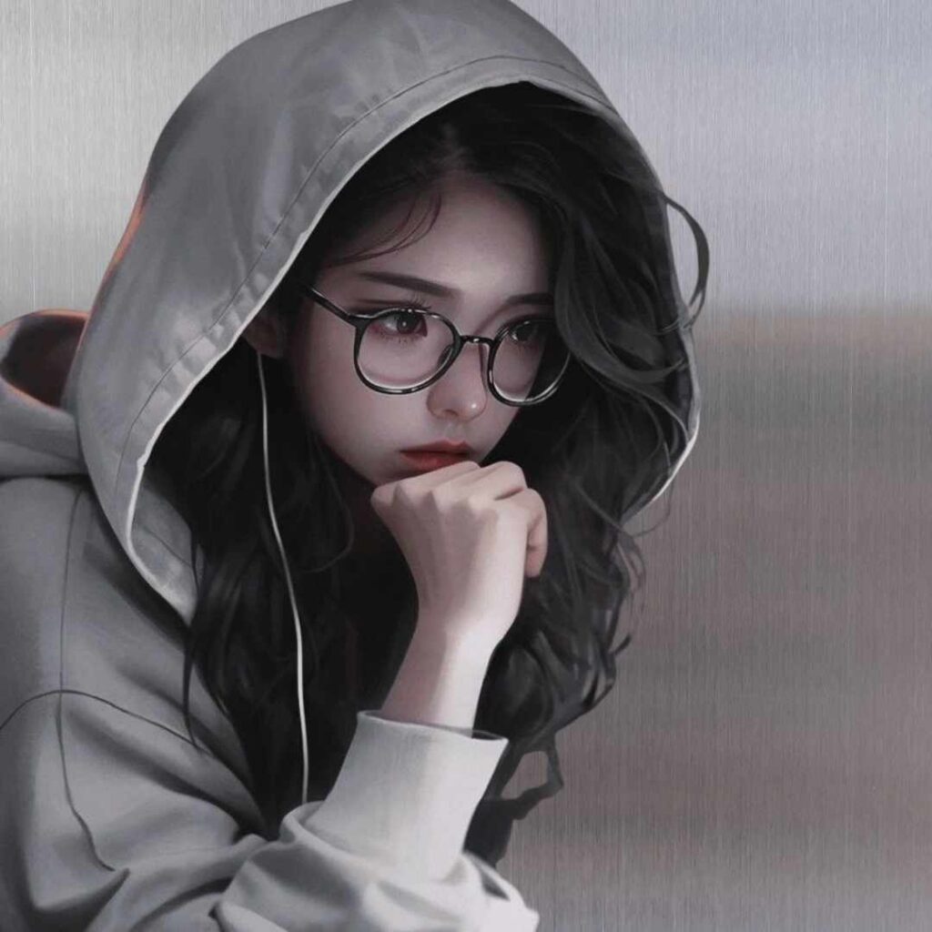 Cool Dark Anime Girl DP